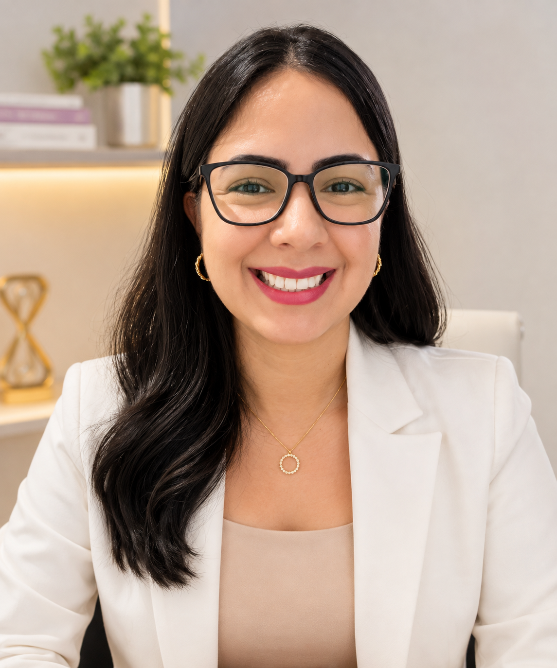 Meg Cristina, psicóloga especializada em Psicoterapia do Luto